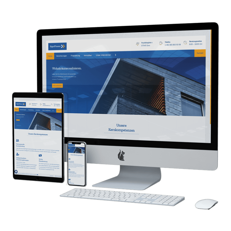 Referenz Webdesign Signifinanz